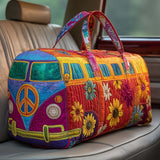 Tallulah - Quilted Camper Van Weekend Bag