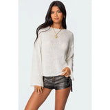 Saskia - Relaxed Drop Shoulder Knit Jumper