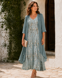 Marcella | Floral Embellished Two-Piece Set