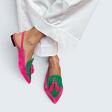 Lola - Fringed Pointed Ballet Flats