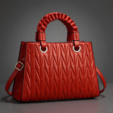 Beatrice - Quilted Vegan Leather Handbag