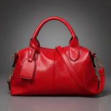Cecilia - Structured Vegan Leather Bowler Bag