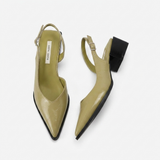 Olympia - Cushioned Pointed Slingback Heels