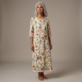 Charlotte - Elegant Floral Maxi Dress