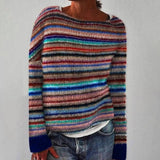 Iona - Striped Knitted Jumper