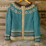 Mabel - Nordic Patterned Knit Cardigan
