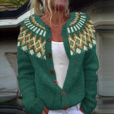 Willow - Patterned Knitted Cardigan
