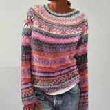 Jemima - Patterned Fair Isle Knit Jumper