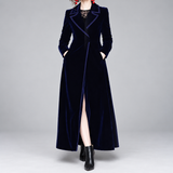 Isobel - Velvet Longline Maxi Coat