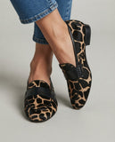 Verity - Animal Print Flat Loafers