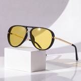 Imogen - Retro Aviator Sunglasses