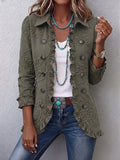 Florence - Floral Appliquu00e9 Ruffle Jacket