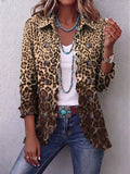 Rowan - Leopard Print Ruffle Jacket