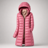 Poppy - Longline Hooded Padded Coat