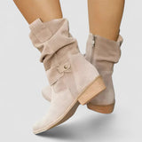 Margot - Slouch Western Ankle Boots