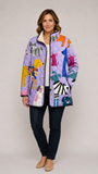 Tabitha - Quilted Dog Print Jacket