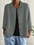 Harriet - Relaxed Button-Front Shirt Jacket