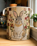 Jemima - Quilted Rabbit Laundry Basket