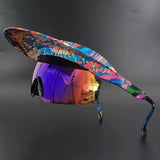 Thea - Polarised Panoramic Shield Sunglasses