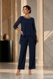 Eloise - Embellished Chiffon Trouser Suit
