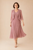 Verity - Lace Detail Midi Dress And Jacket