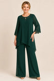 Florence - Embroidered Two Piece Trouser Set