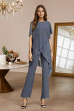 Ottilie - Floaty Layered Overlay Trouser Set