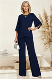 Vivienne - Elegant Layered Formal Trouser Set