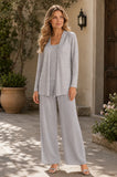Margot - Embellished Three Piece Trouser Set