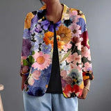 Daphne - Garden Floral Print Blouse