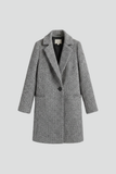 Cordelia - Textured Weave Tailored Coat