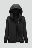 Thea - Hooded Zip-Front Jacket