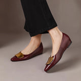 Flora - Pointed Toe Flat Shoes