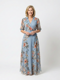 Flora - Floral Wrap Maxi Dress