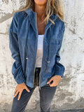 Martha - Ribbed Hooded Zip-Up Jacket