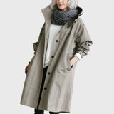 Wren - Hooded Longline Trench Coat