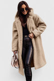 Hattie - Longline Hooded Teddy Coat