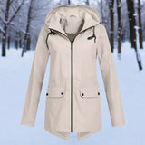 Willow - Hooded Longline Rain Jacket