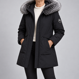 Romilly - Hooded Faux Fur Trim Parka